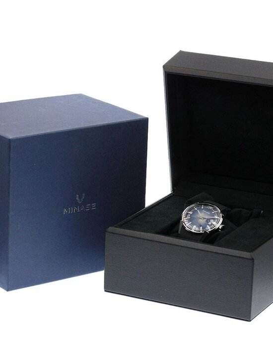 MINASE Divide VM14-RBKGBL-SSD Date Blue gradation Dial Automatic Men\'s_962897 main image 4